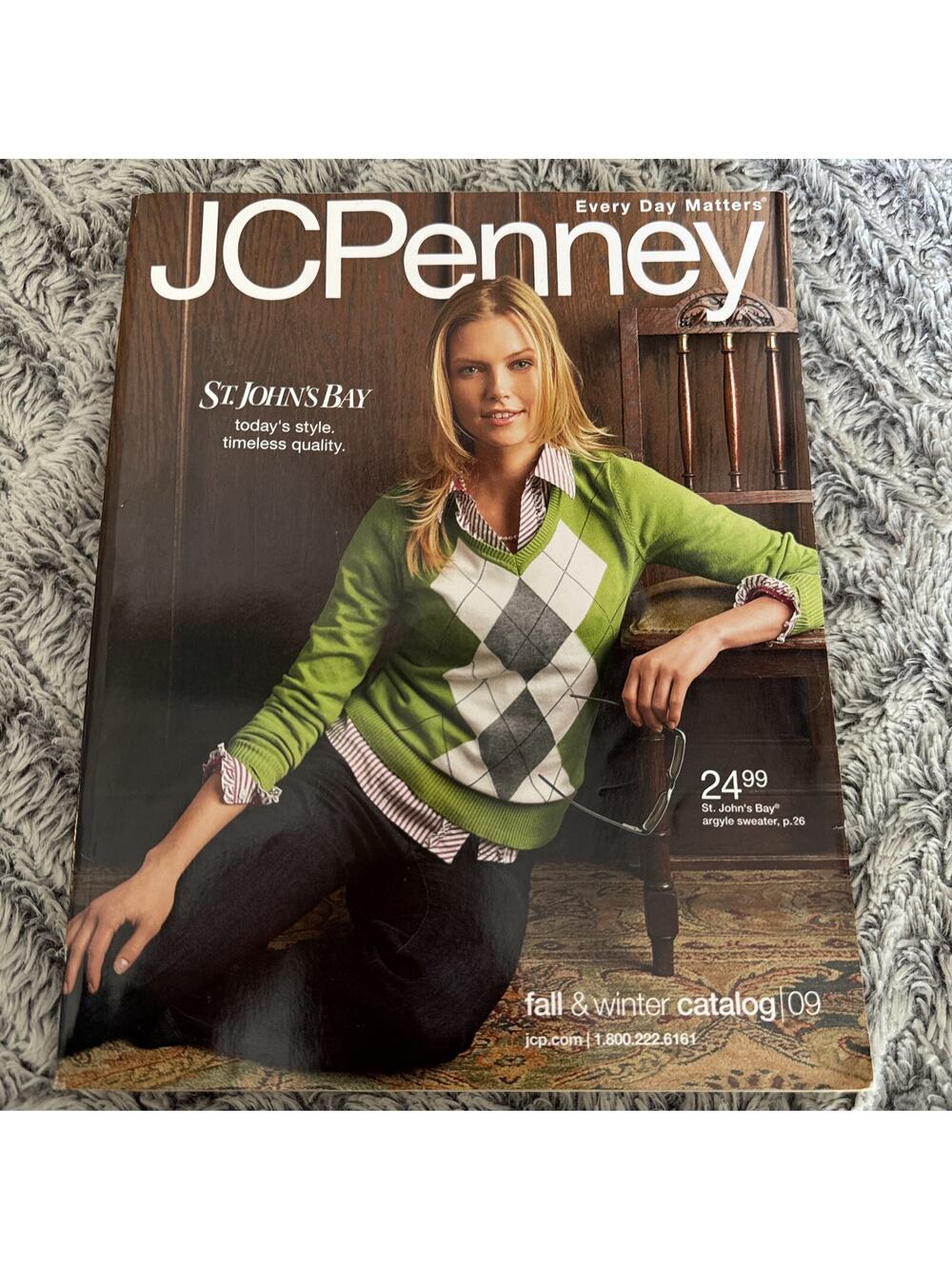 J.C. PENNY 2009 Fall And Winter Catalog- Page 181 Ripped Out But Still There